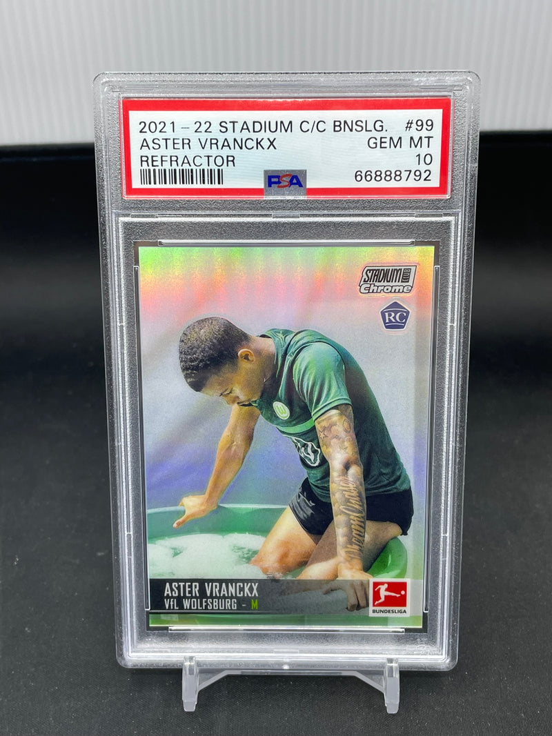 2021 TOPPS STADIUM CLUB CHROME BUNDESLIGA - REFRACTOR - A. VRANCKX -