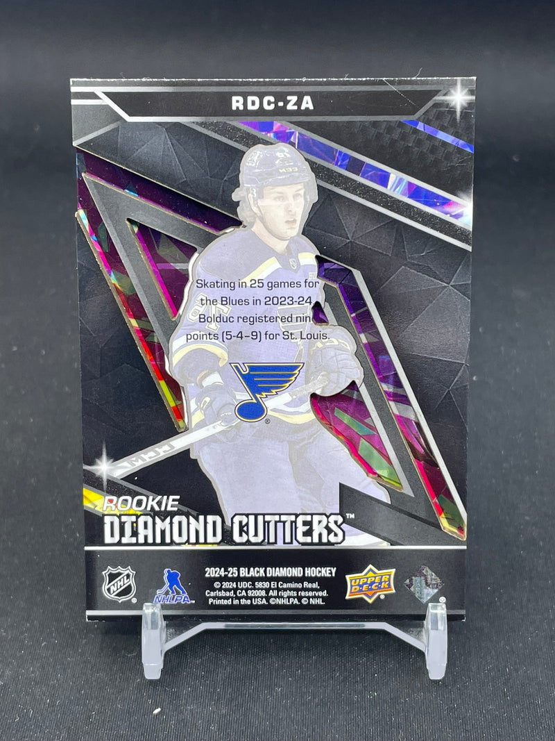 2024 UPPER DECK BLACK DIAMOND - ROOKIE DIAMOND CUTTERS - Z. BOLDUC - #RDC-ZA - #'D/99 - RC