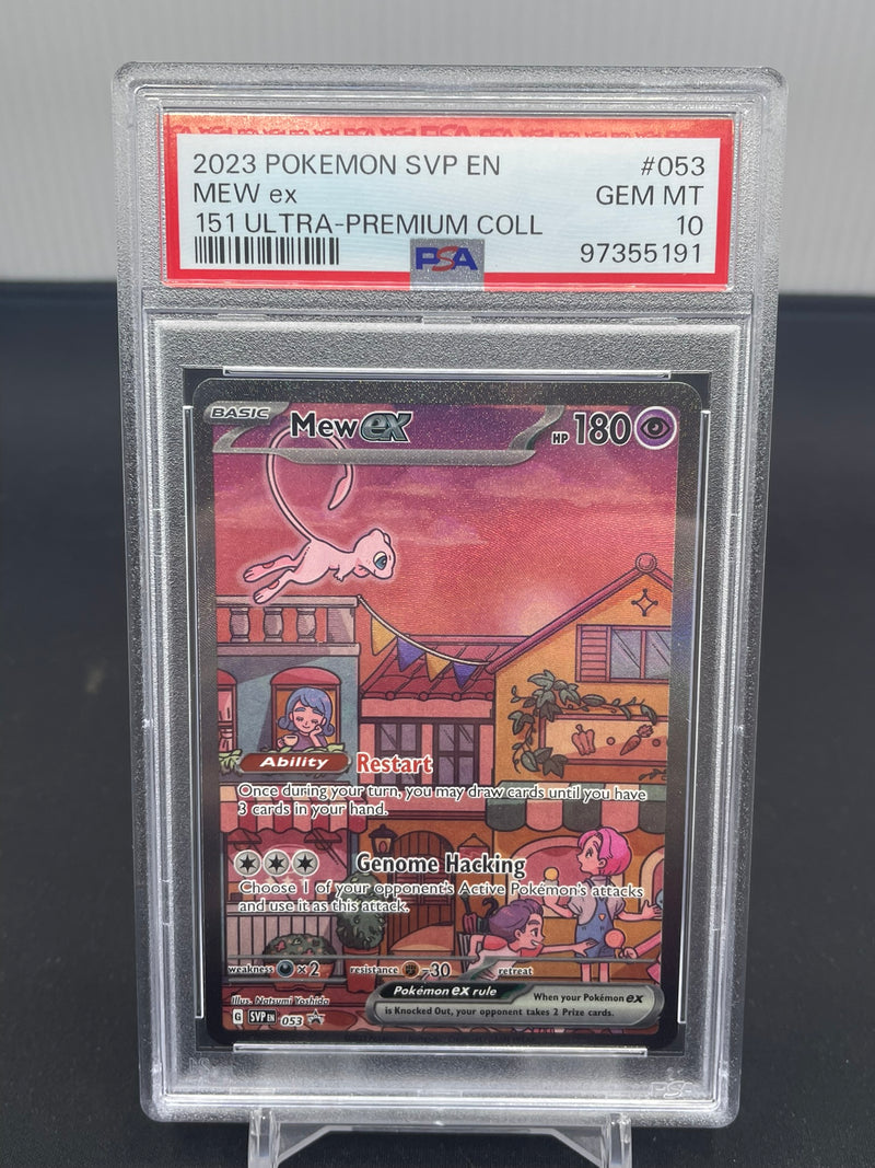 POKEMON - 151 UPC PROMO - MEW EX - FULL ART -