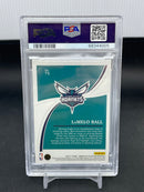 2020 PANINI IMMACULATE - RED - L. BALL - #75 - #'D/49 - PSA 9  - RC