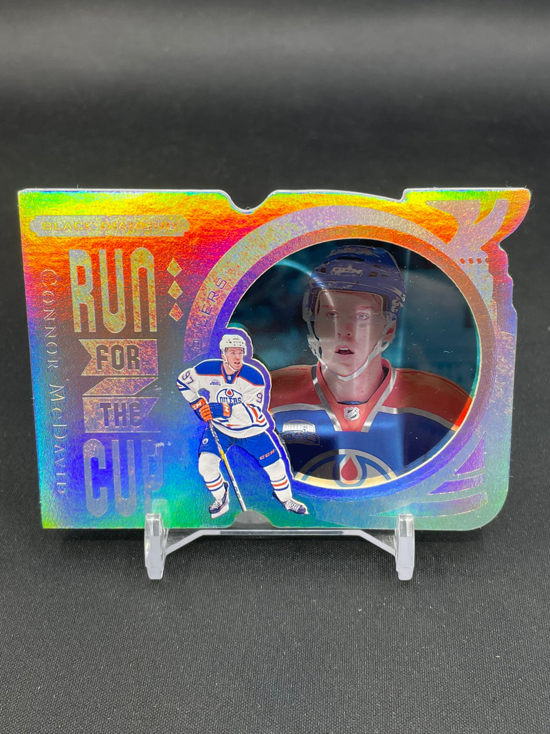 2016 UPPER DECK BLACK DIAMOND - RUN FOR THE CUP - C. MCDAVID - #RUN-CM - #'D/99