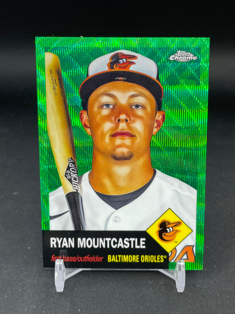 2022 TOPPS CHROME PLATINUM ANNIVERSARY - GREEN WAVE REFRACTOR - R. MOUNTCASTLE - #405 - #'D/99