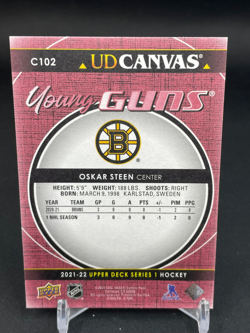 2021 UPPER DECK SERIES ONE - UD CANVAS - YOUNG GUNS - O. STEEN -