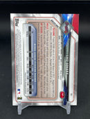 2018 TOPPS BOWAN - SKY BLUE - L. GOHARA - #91 - #'D/499 - RC