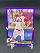 2018 TOPPS BOWMAN - PURPLE - T. MAHLE - #32 - #'D/250 - RC