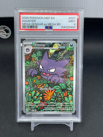 POKEMON - PROMO - HAUNTER - ILLUSTRATION RARE PROMO - #027 - PSA 9