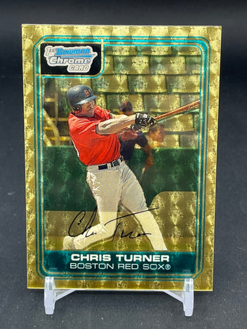 2006 TOPPS BOWMAN CHROME - SUPERFRACTOR - 1ST BOWMAN - C. TURNER - #BC69 - #'D/1