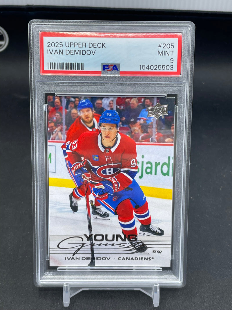 2025 UPPER DECK SERIES ONE - YOUNG GUNS - I. DEMIDOV -