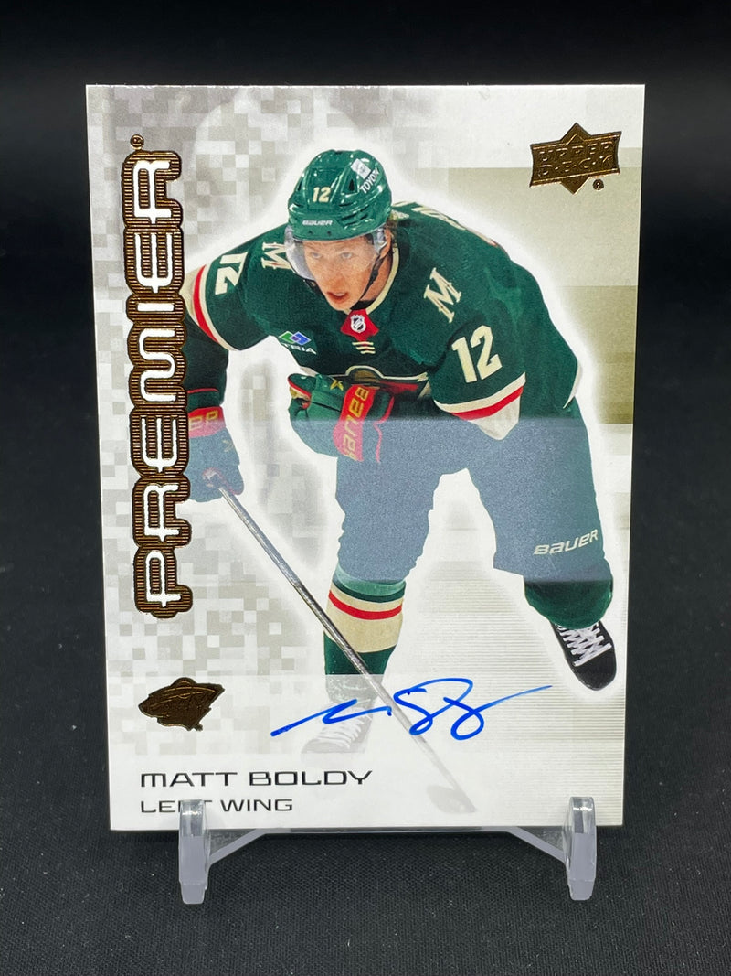 2024 UPPER DECK PREMIER - BRONZE AUTO - M. BOLDY -