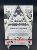 2023 UPPER DECK TIM HORTONS - BOUNDED BY HONOUR - C. MCDAVID / M. LEMIEUX -
