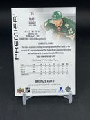 2024 UPPER DECK PREMIER - BRONZE AUTO - M. BOLDY -