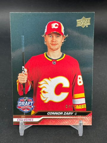 2023 UPPER DECK EXTENDED SERIES - UD EXCLUSIVES - 1ST ROUND ROOKIES - C. ZARY - #737 - #'D/100 - RC