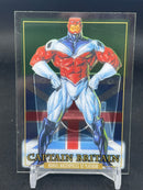 2024 UPPER DECK MARVEL MASTERPIECES '92 PLATINUM - CLEAR CUT - CAPTAIN BRITAIN -