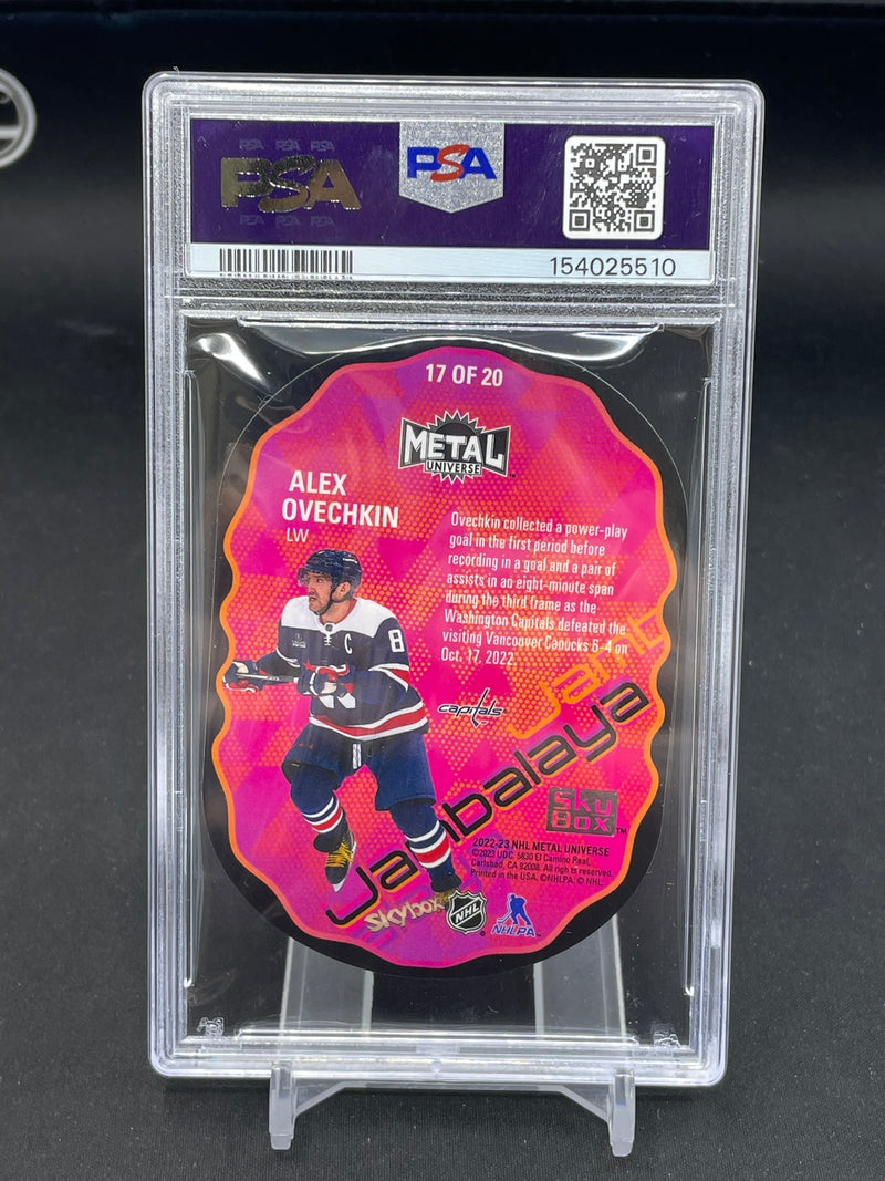 2022 UPPER DECK METAL UNIVERSE SKYBOX - JAMBALAYA - A. OVECHKIN -