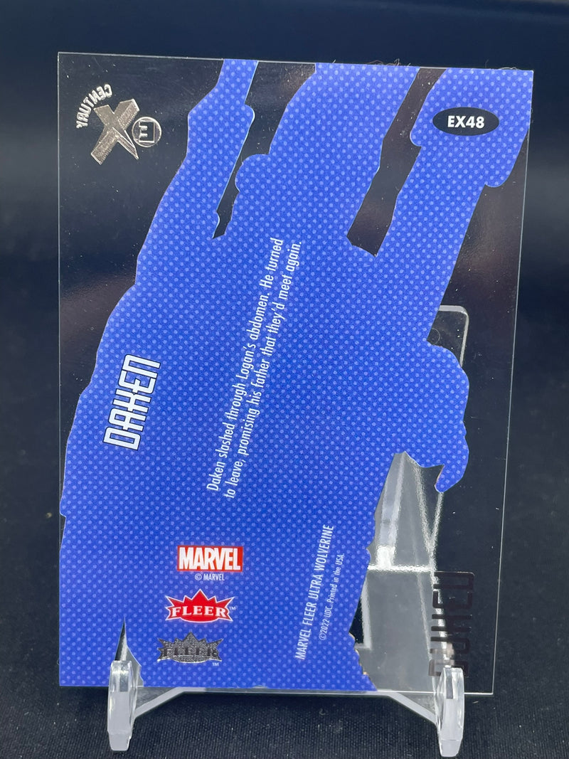 2022 UPPER DECK MARVEL FLEER ULTRA WOLVERINE - EX CENTURY - DAKEN -