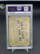 1961 TOPPS - 565 FT. HOME RUN - MANTLE BLASTS -