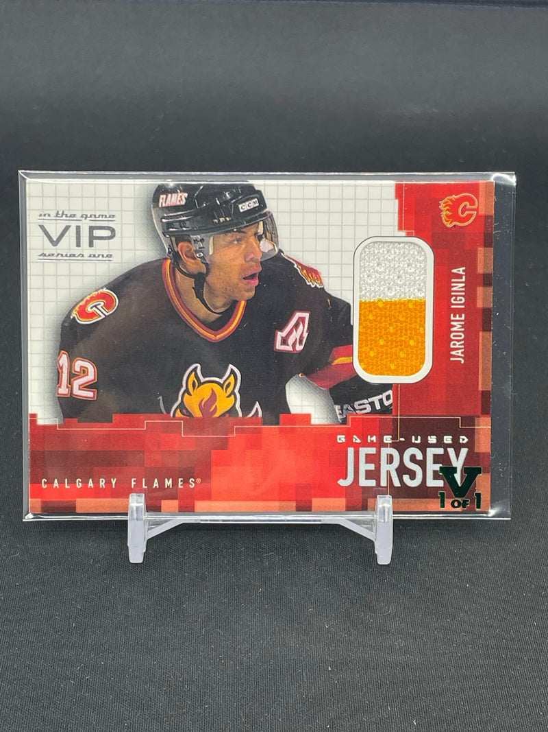 2003 IN THE GAME VIP - GAME-USED JERSEY - J. IGINLA -