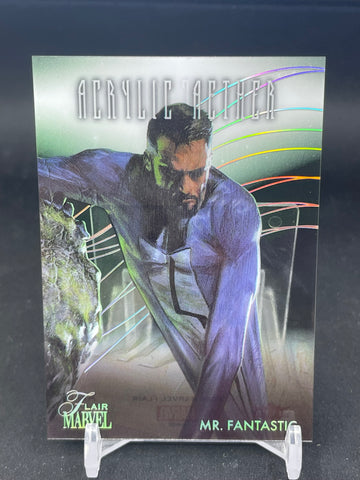 2023 UPPER DECK MARVEL FLAIR - ACRYLIC AETHER - MR. FANTASTIC - #AA17