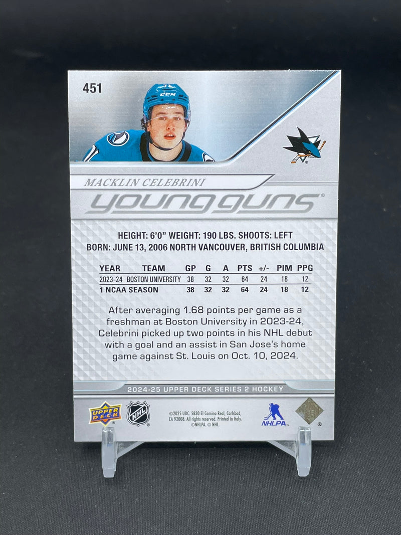 2024 UPPER DECK SERIES TWO - YOUNG GUNS - M. CELEBRINI -