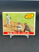 1959 TOPPS BASEBALL THRILLS - ACTION PHOTOS - S. MUSIAL -