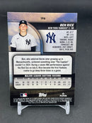 2025 TOPPS STADIUM CLUB - LIME GREEN FOIL - B. RICE -