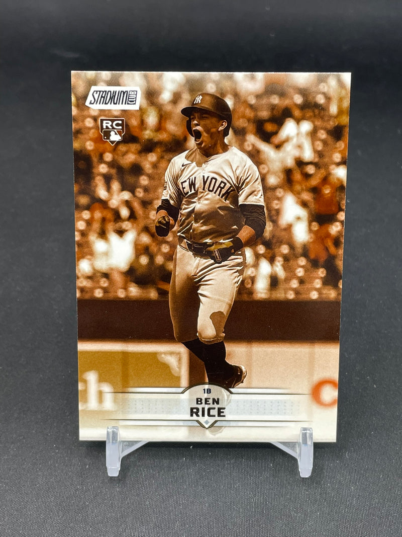 2025 TOPPS STADIUM CLUB - SEPIA - B. RICE -