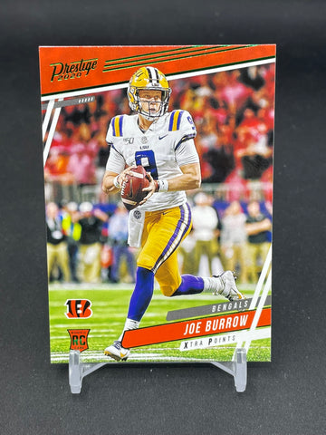 2020 PANINI PRESTIGE - XTRA POINTS GREEN - J. BURROW - #258 - RC