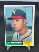 1961 TOPPS - E. MATHEWS -