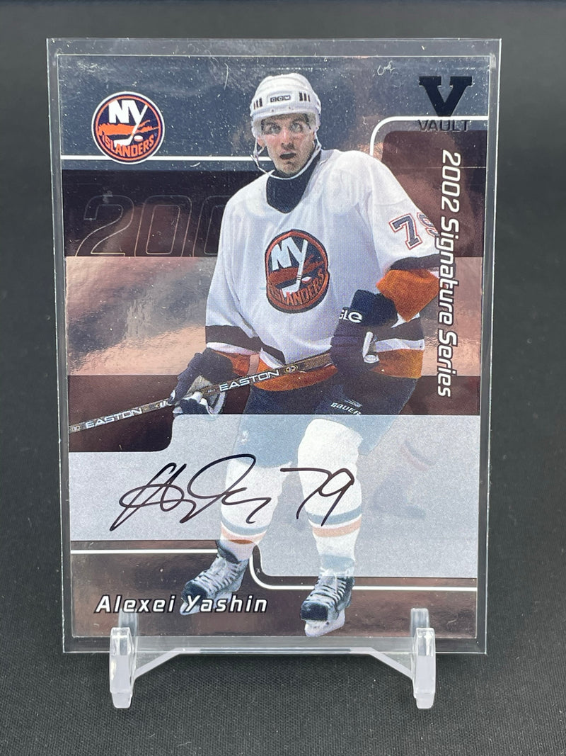 2002 IN THE GAME SIGNATURE SERIES - A. YASHIN -