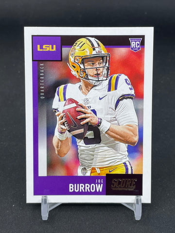 2020 PANINI SCORE - DRAFT - J. BURROW - #360 - RC