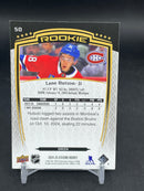 2024 UPPER DECK STATURE - GREEN - ROOKIE - L. HUTSON - #50 - #'D/375 - RC