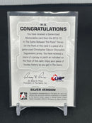 2012 IN THE GAME BETWEEN THE PIPES - SILVER VERSION - C. GIBSON -