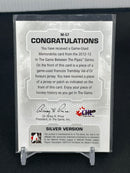 2012 IN THE GAME BETWEEN THE PIPES - SILVER VERSION - F. TREMBLAY -