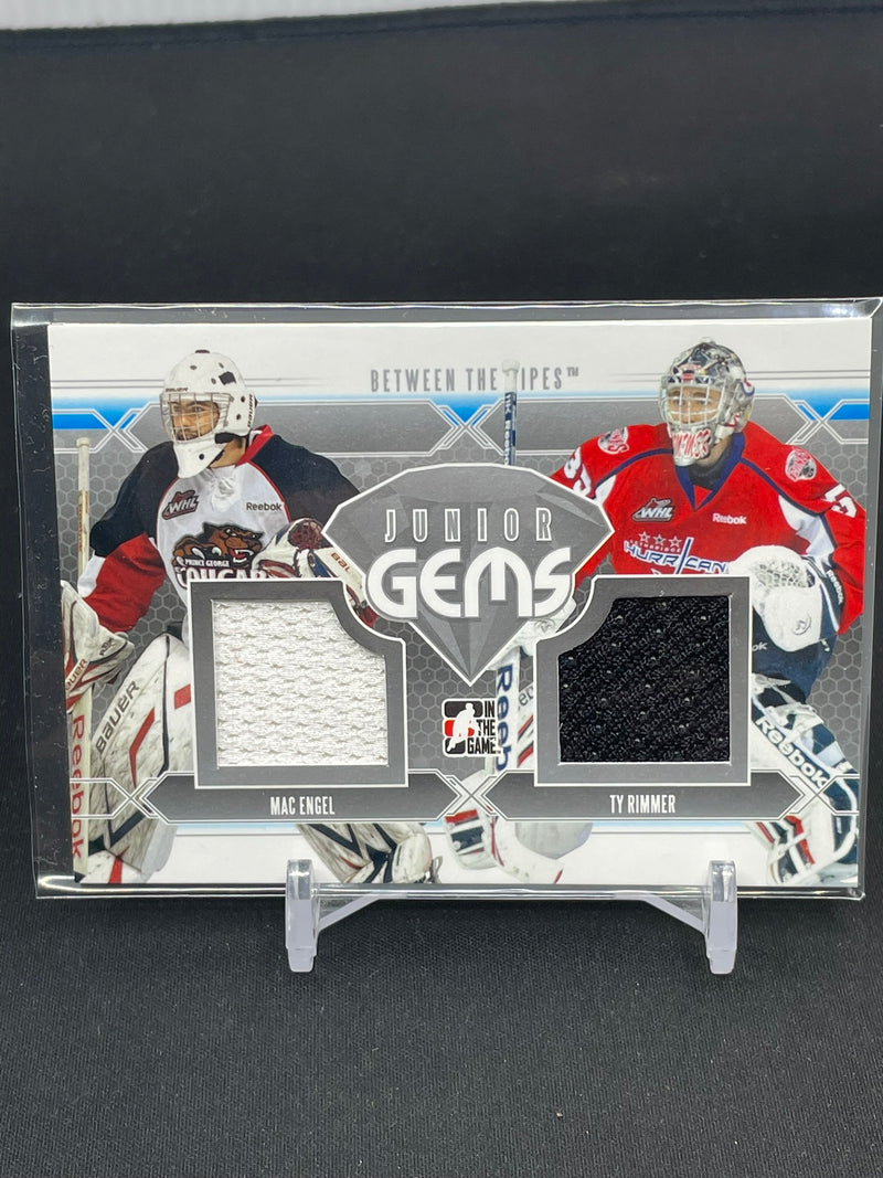 2012 IN THE GAME BETWEEN THE PIPES - JUNIOR GEMS - M. ENGEL / T. RIMMER -