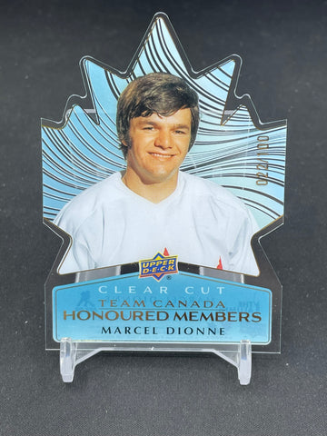 2026 UPPER DECK TEAM CANADA - CLEAR CUT HONOURED MEMBERS - M. DIONNE - #CC-7 - #'D/100