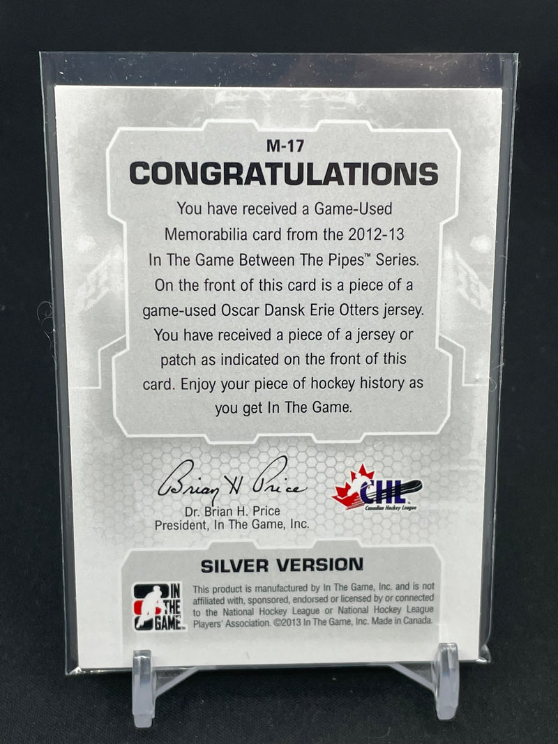 2012 IN THE GAME BETWEEN THE PIPES - SILVER VERSION - O. DANSK -