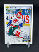 1992 UPPER DECK - STAR ROOKIES - M. BRODEUR -