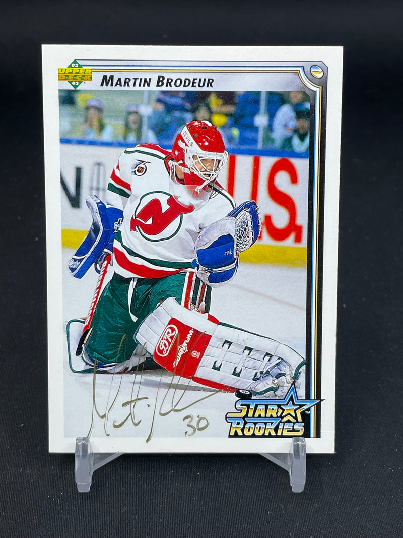1992 UPPER DECK - STAR ROOKIES - M. BRODEUR -