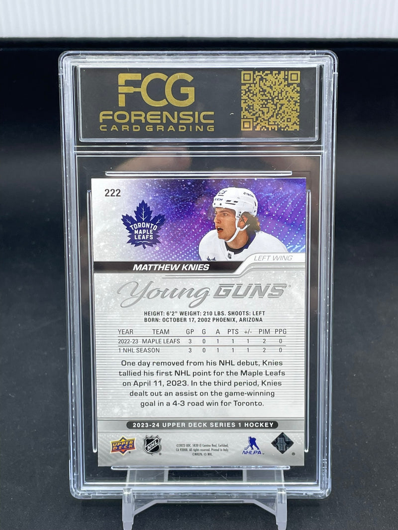 2023 UPPER DECK SERIES ONE - YOUNG GUNS - M. KNIES -