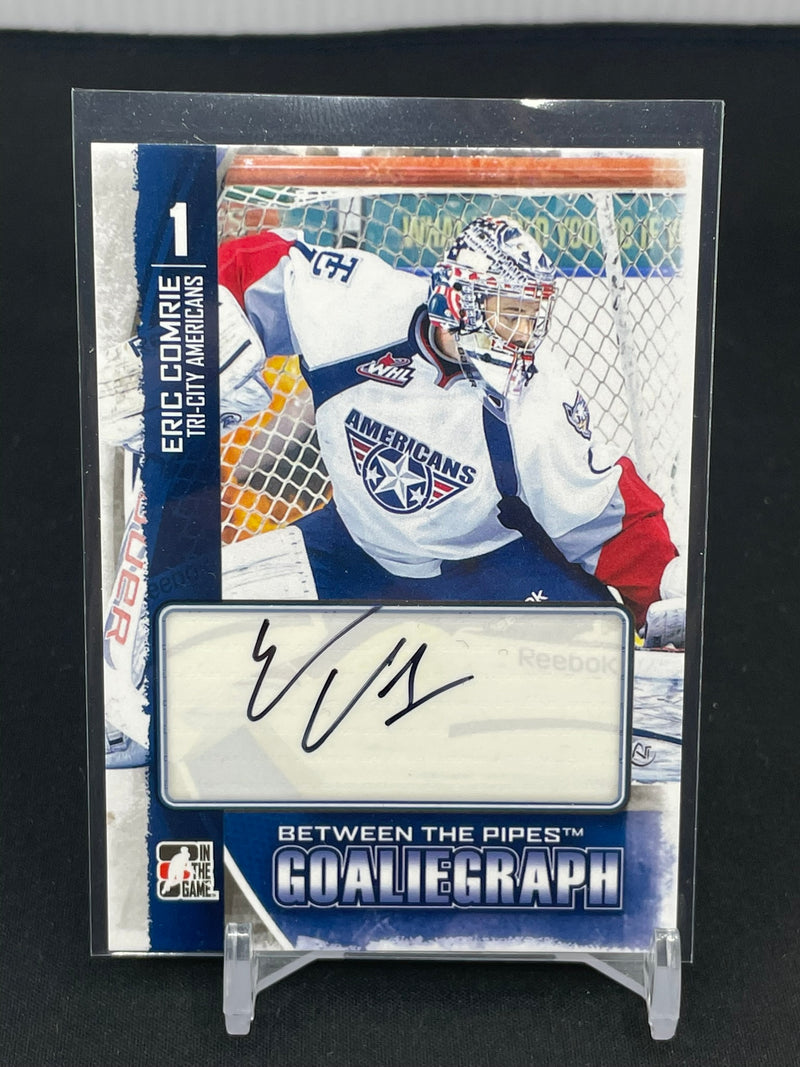 2013 IN THE GAME BETWEEN THE PIPES - GOALIEGRAPH - E. COMRIE -