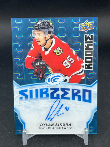 2018 UPPER DECK ICE - SUBZERO ROOKIES - D. SIKURA - #SZ-25 - AUTOGRAPH - RC