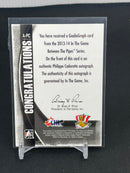 2013 IN THE GAME BETWEEN THE PIPES - GOALIEGRAPH - P. CADORETTE -