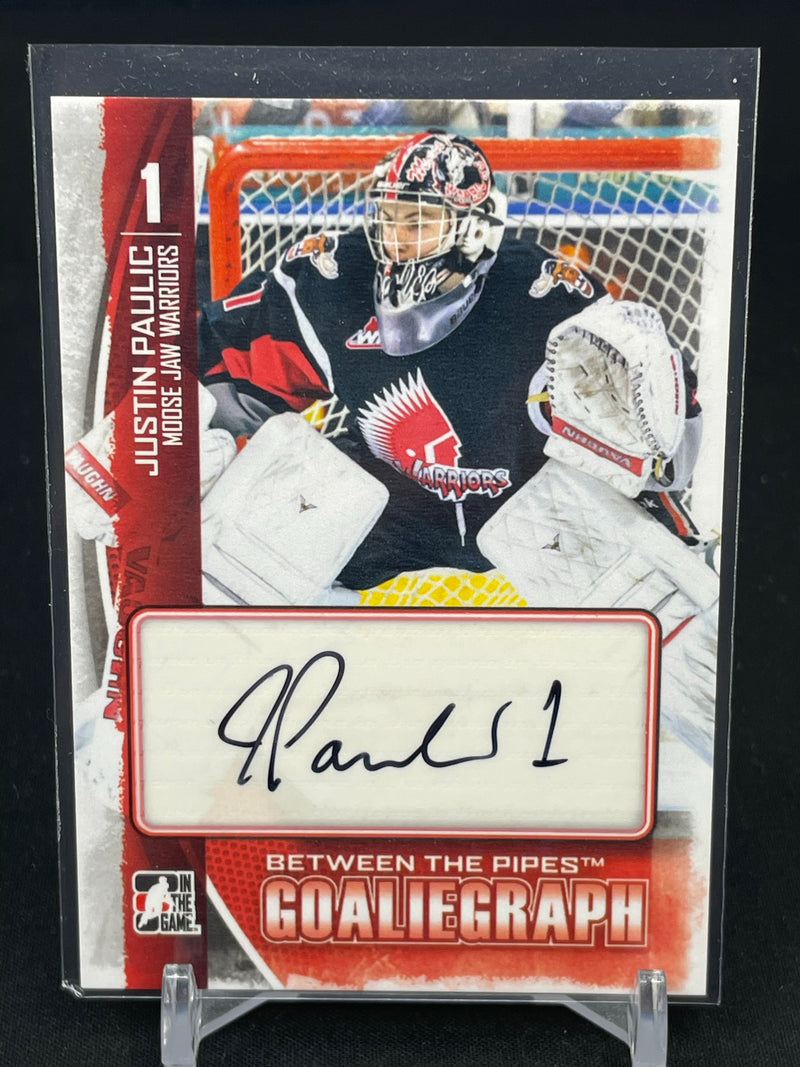 2013 IN THE GAME BETWEEN THE PIPES - GOALIEGRAPH - J. PAULIC -