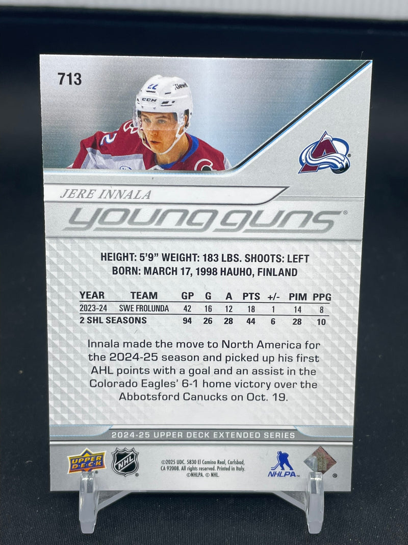 2024 UPPER DECK EXTENDED SERIES - YOUNG GUNS - J. INNALA -