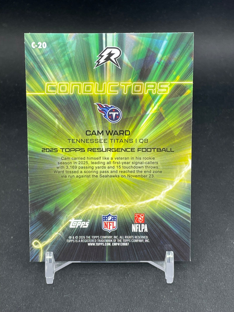 2026 TOPPS RESURGENCE - CONDUCTORS - C. WARD -