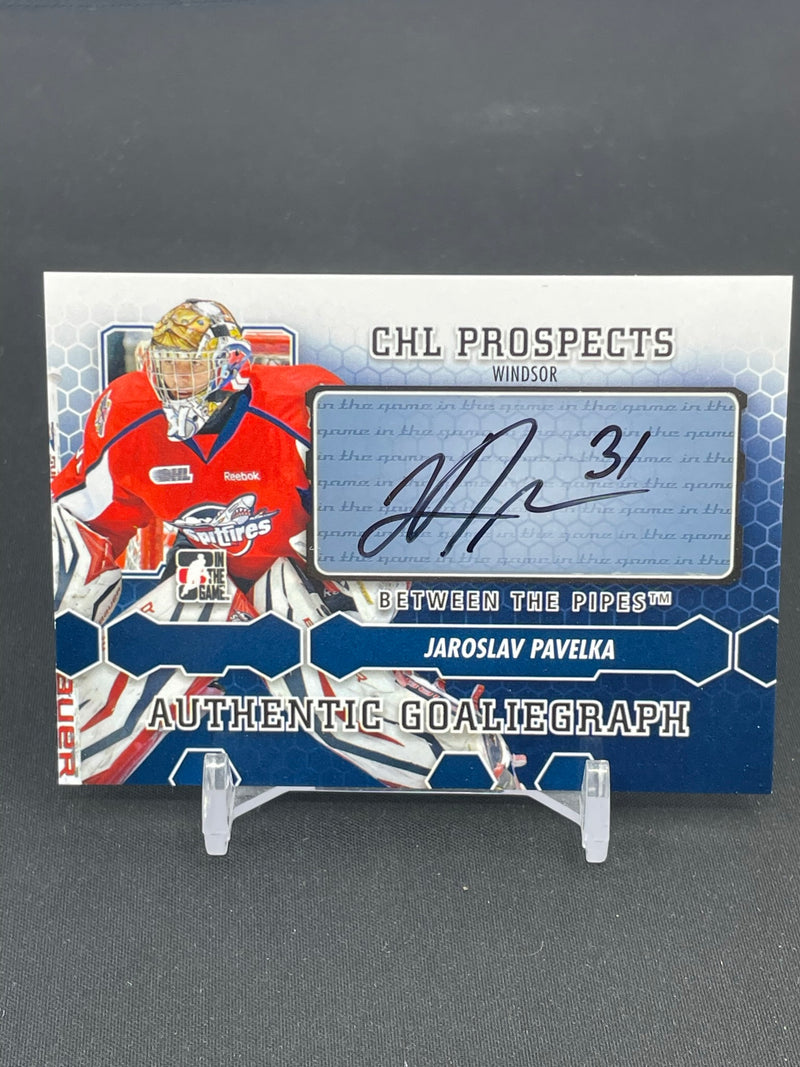 2012 IN THE GAME BETWEEN THE PIPES - CHL PROSPECTS - J. PAVELKA -