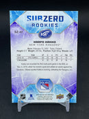 2019 UPPER DECK ICE - SUBZERO ROOKIES - K. KAKKO - #SZ-42 - #'D/999 - RC