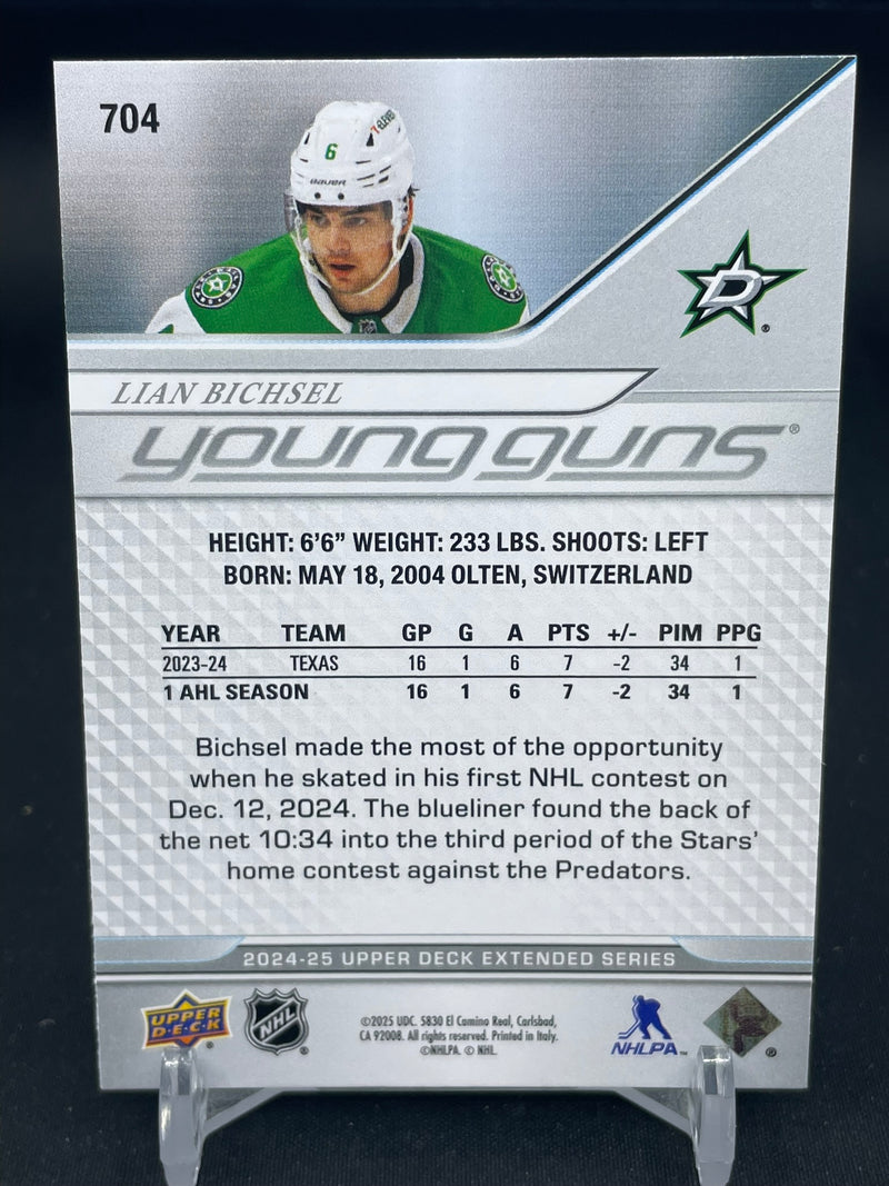 2024 UPPER DECK EXTENDED SERIES - YOUNG GUNS - L. BICHSEL -