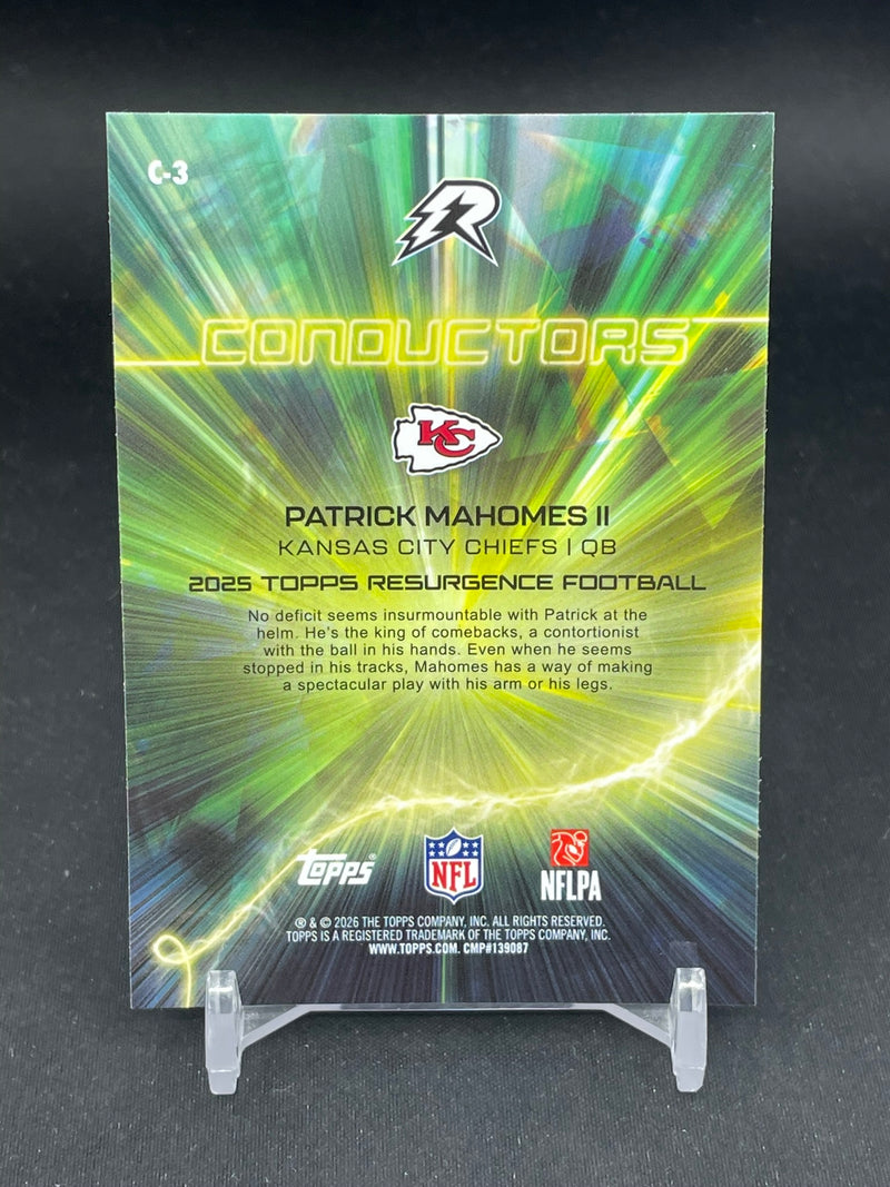 2026 TOPPS RESURGENCE - CONDUCTORS - P. MAHOMES II -