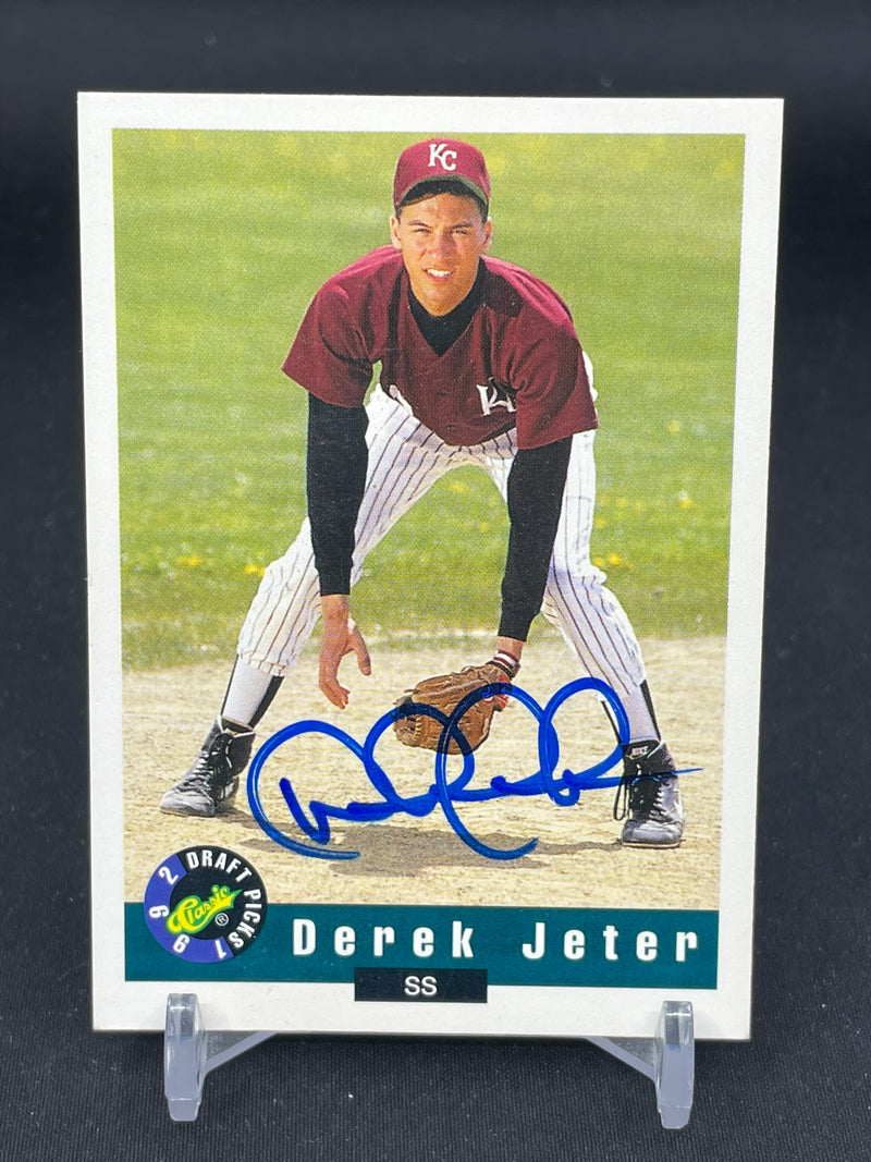 1992 CLASSIC GAMES - DRAFT PICKS - D. JETER -